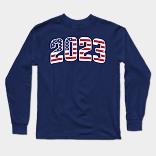 2023 Patriotic Arched Version v2 Long Sleeve T-Shirt